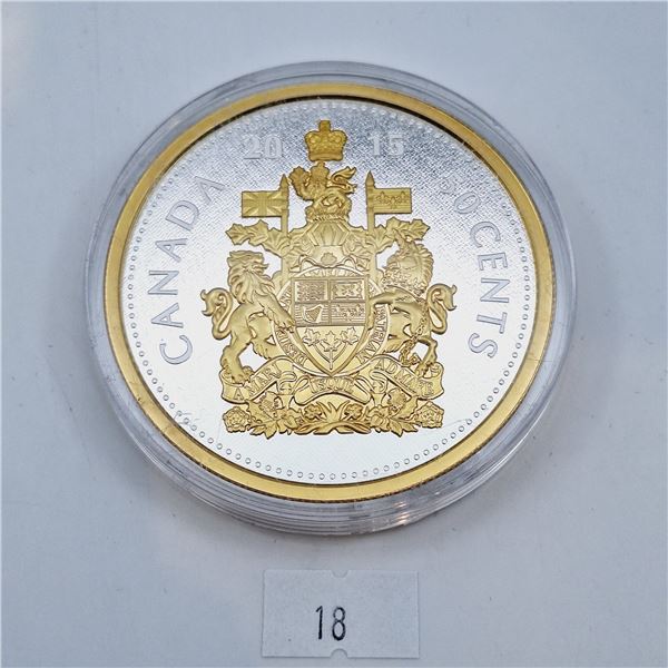 2015 Big-Coin Series 50 Cent 5oz 99.99% Silver Coin