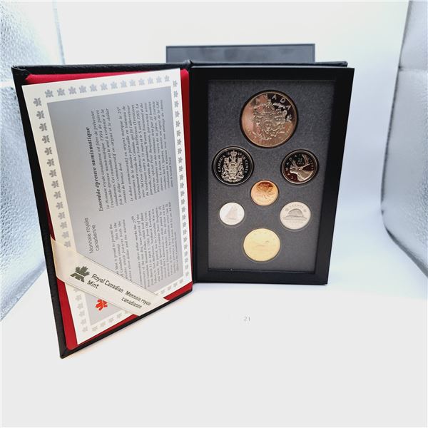 RCM 1994 Double Dollar Proof Set 25.175g 92.5% Silver