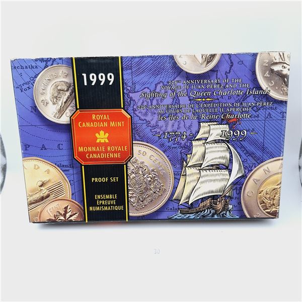 RCM 1999 Double Dollar Proof Set 57g 92.5% Silver