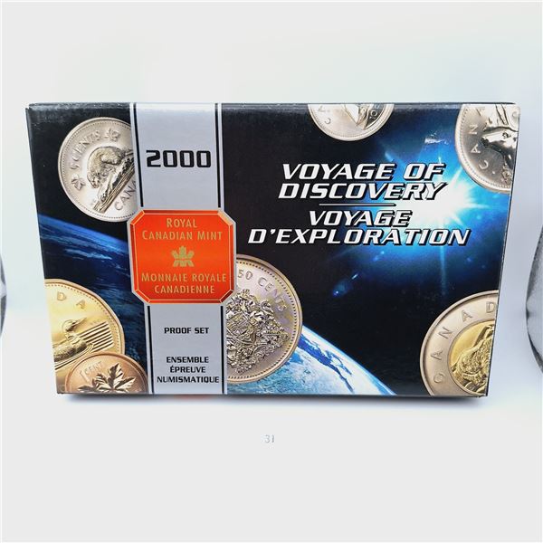RCM 2000 Double Dollar Proof Set 57g 92.5% Silver
