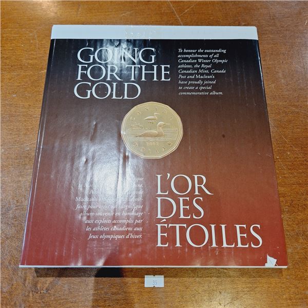 2002 Going for the Gold Winter Olympics RCM Commemorative Album