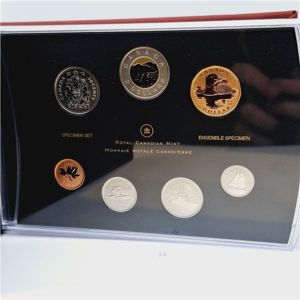 RCM 2012 Specimen Set