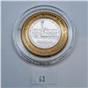 Image 1 : New York New York Ten Dollar Casino Token 0.6oz .999 Silver