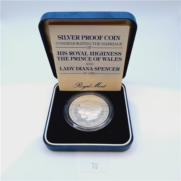 Royal Mint Silver Proof Coin 28.28g 92.5% Silver