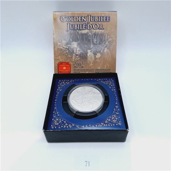 RCM 2002 Brilliant Uncirculated Dollar