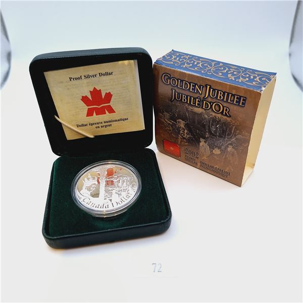 RCM 2002 Silver Proof Dollar 25.175g 92.5% Silver