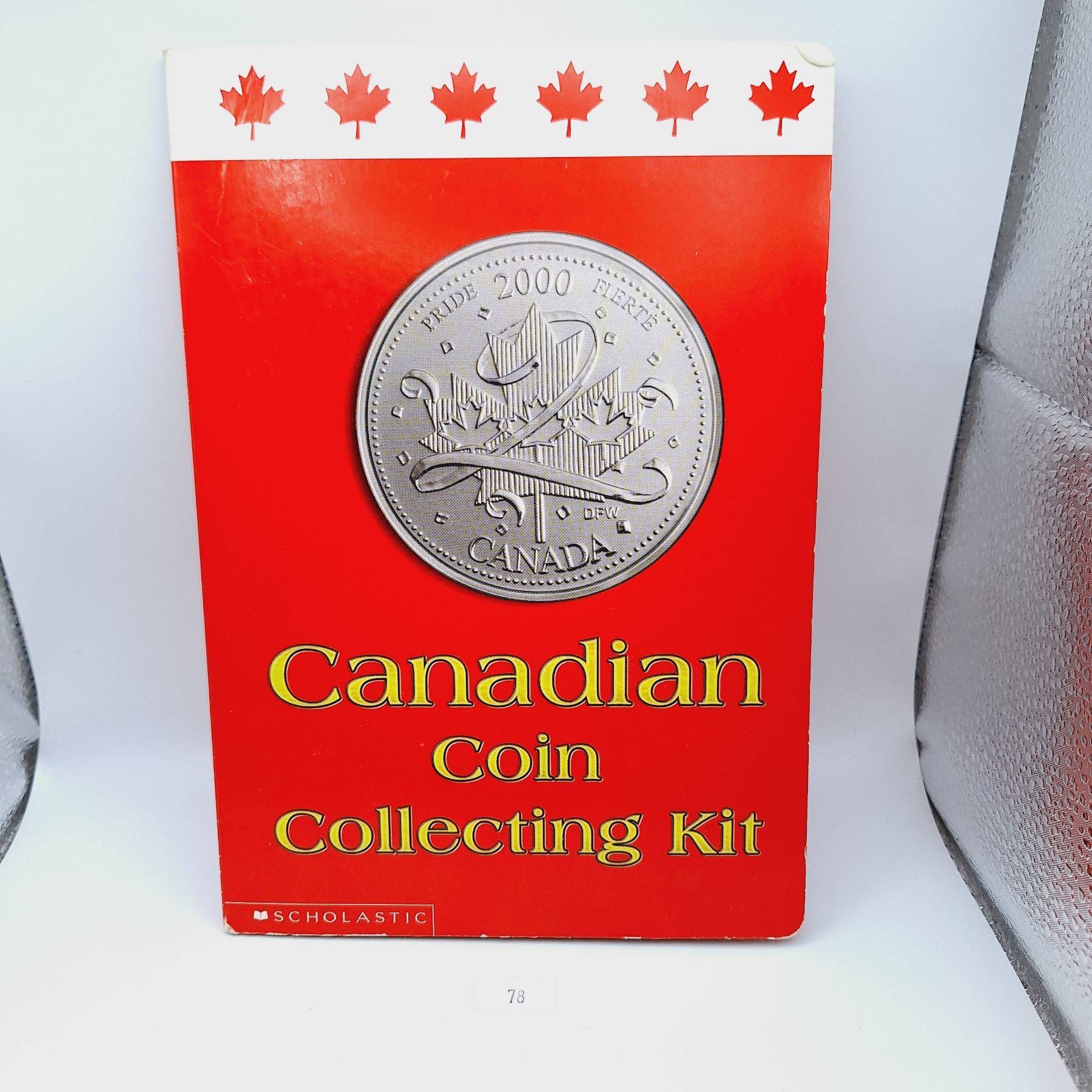 Canadian Coin Collection Sheets Scholastic Canadian Coin Collecting Kit - Beck Auctions Inc.