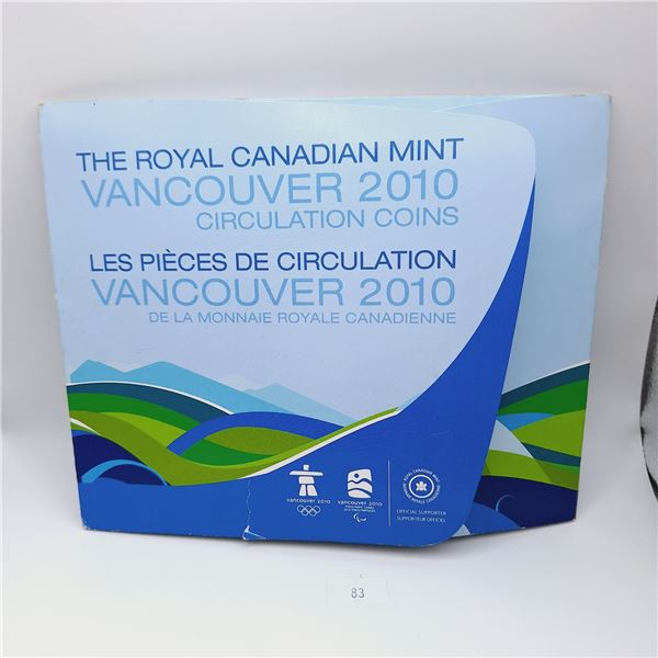 RCM Vancouver 2010 Circulation Coin Book