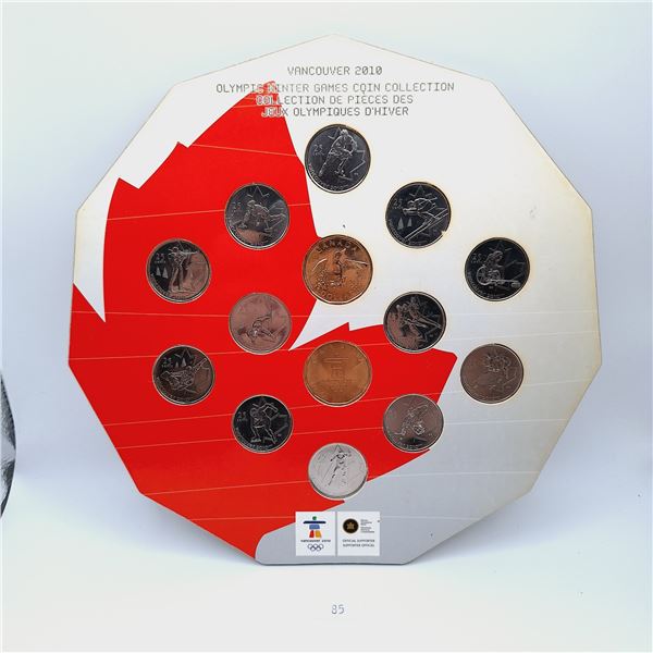 Vancouver 2010 Olympic Coin Collection