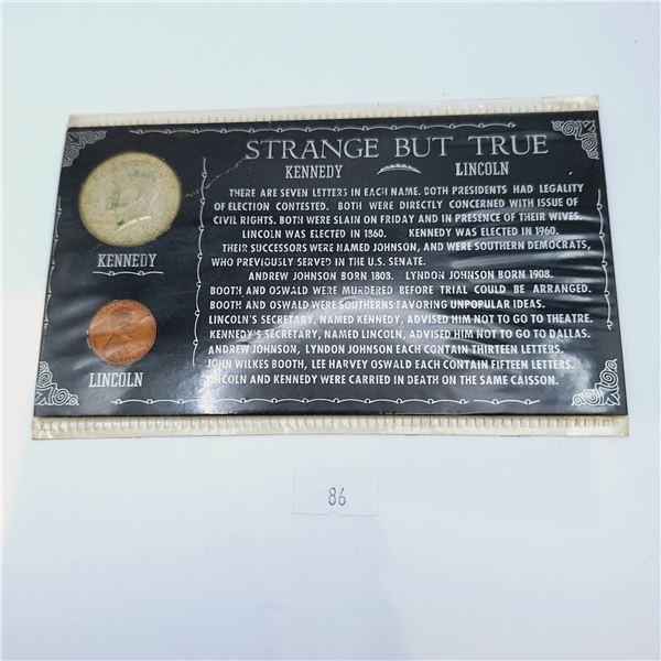 Kennedy & Lincoln Coin Set 12.5g 90% Silver