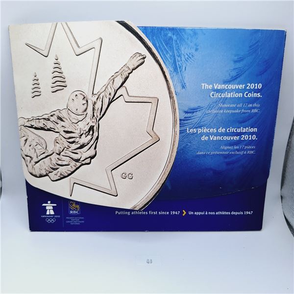 Vancouver 2010 Circulation Coin Book