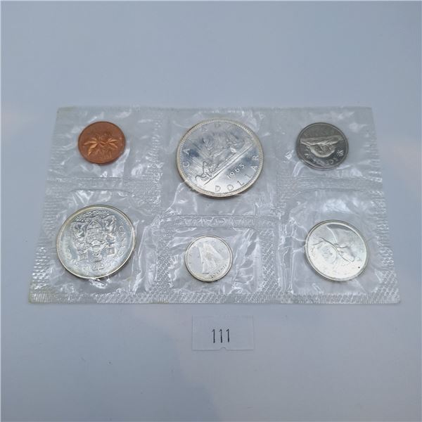 1965 Canada Proof Set 43.1g 80% Silver