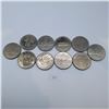 Image 1 : Ten Canadian One Dollar Coins