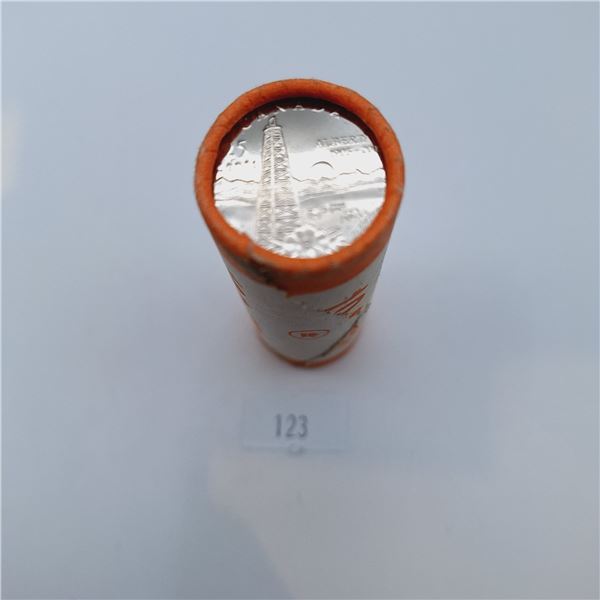 RCM 25 Cent Mint Roll 2005 Alberta $10 Face Value