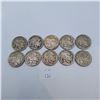 Image 1 : Ten American Buffalo Nickels