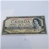 Image 1 : 1954 Devil's Face $20 Canadian Banknote