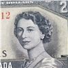 Image 3 : 1954 Devil's Face $20 Canadian Banknote