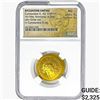 Image 1 : Byzantine Constantine X AD 1059-67 Gold Hist. Nomisma OBV Christ std. RV Constantine X stg. NGC AU