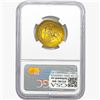 Image 2 : Byzantine Constantine X AD 1059-67 Gold Hist. Nomisma OBV Christ std. RV Constantine X stg. NGC AU