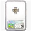 Image 2 : Euboea, Histiaea c.3rd-2nd cent BC Silver Tetrobol OBV Nymph or Maenad RV Nymph on Stem of Ship NGC