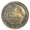 Image 2 : 1889ZS JS Mexico Silver 8 Reales Cap&Ray AU