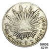 Image 1 : 1886 Ga JS Mexico Silver 8 Reales Cap&Ray XF