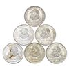 Image 2 : 1952-1953 [6] Mexico Silver 5 Peso Hildalgo MS