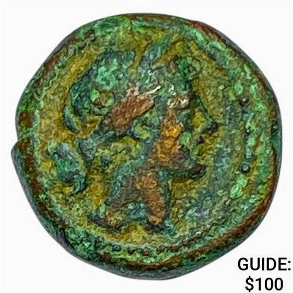 900-1100 AD [2] Byzantine AE Follis Christ Bust XF