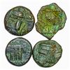 Image 2 : 37-2 BC [4] Parthian Empire AE Phraates IV XF