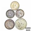Image 1 : Mixed Dates [5] Sweden/Netherlands Silver Type AU