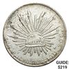 Image 1 : 1890Pi MR Mexico 8 Silver Reales UNCIRCULATED