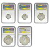 Image 2 : 2015 Maple Reverse Proof 5 Coin NGC PF70