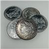 Image 1 : 1896 Morgan Silver Dollar (VG+) Set of 5
