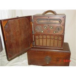 RCA Radiola 26 portable with original home battery box