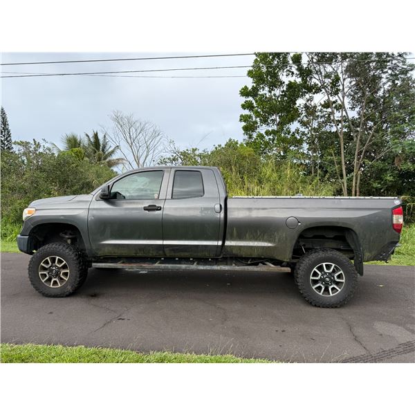 2015 Toyota Tundra Pickup Truck, 4WD, Lic. ZHS083, 79250 Miles (Starts & Runs See Video)