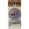 Image 2 : Lot 51-1) 1 oz Silver Cook Island Bounty Coin