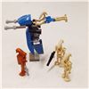 Image 1 : Lego 30004 Battle Droid on STAP (Parts) 75041 Battle Droid Pilot & 3 Droids Minifigures