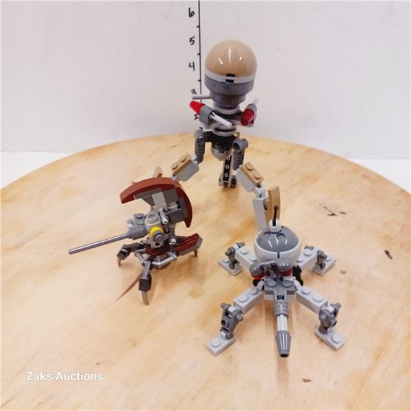 Lego 75036 + 75337 & sw0441 Star Wars: Tri Droid + Dwarf Spider Droid & Droideka