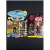 Image 2 : Lot of 3 Star Wars Action Figures, and 1 Star Trek In Original Packages