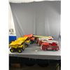 Image 1 : Lot of Vintage Tonka Fire Trucks and Dump Trucks. No Shipping