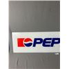 Image 2 : 5ft Long Plexiglass Pepsi Cooler Sign No Shipping.