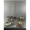 Image 1 : Nice Lot of Silverplated Housewares.