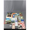 Image 1 : Large Group of Vintage European Maps + Guides