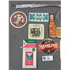 Image 2 : Small Box Lot of Advertising Beermats etc