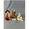 Image 2 : Lot of 4 Cute Vintage Dog Figurines