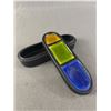 Image 2 : 7.75" L Brayton's Laguna Beach, Cal. B-115 Oval Ceramic Trinket Dish w/Lid.