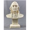 Image 1 : 5"H Vintage Solid Bust Of Thomas Jefferson 3rd President.