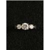 Image 2 : Beautiful Ring w/ 3 Stones Unmarked