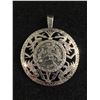 Image 1 : Sterling Silver Brooch w/ Pendant Marked