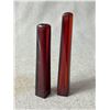 Image 2 : 3 Antique Amber Pipe Stems